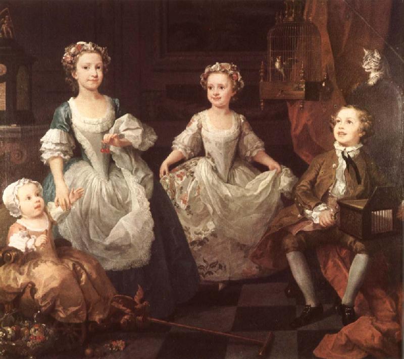 William Hogarth The Graham Children